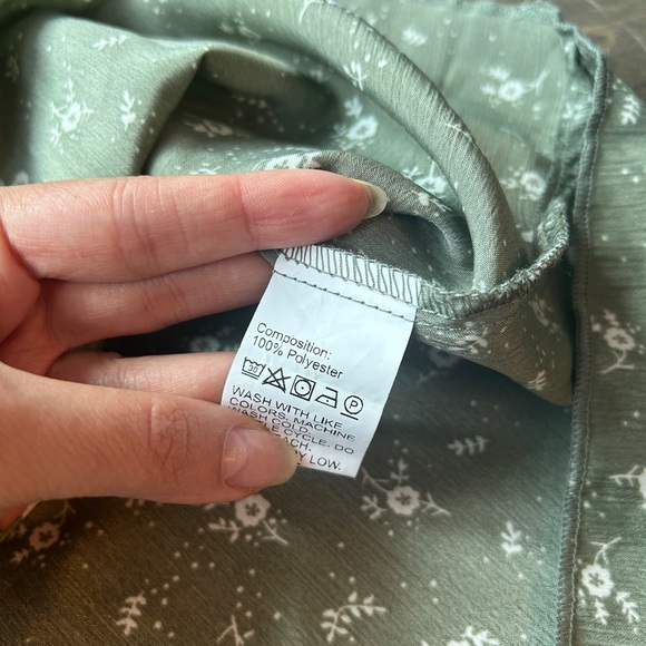 Corset Maxi Floral Dress with Long Sleeves and Square Neckline - Picture 8 of 8